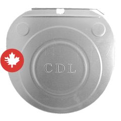 Couvercle avec broche