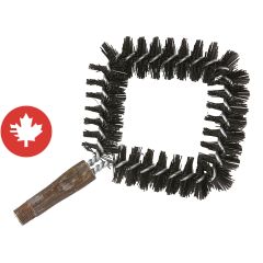 Interior channel brush