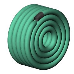 Drain F250 NT Mega 3 - 100 mm x 45 m - Green