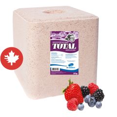 Bloc de sel TOTAL pour chasse, fruits, 20 kg