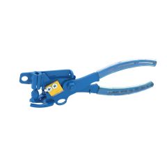 Insertion pliers with cutter and flaring device