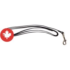 Laisse simple, noir, 3/8" x 48"