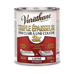 Vernis Triple épaisseur, clair lustré, 946 ml