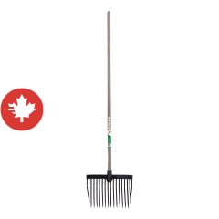 Fourche à litière 10", 16 dents, polycarbonate