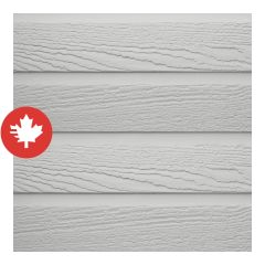 Revêtement Ridgewood D5, 12" x 12', Gris brume