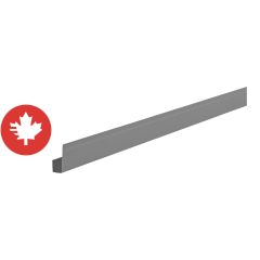 Moulure en J CanExel Ridgewood D-5 et Ultraplank, 1/2" x 10', Granite