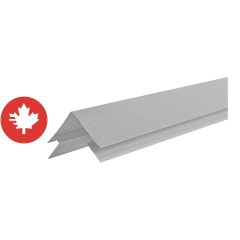 CanExel Ridgewood and Ultraplank Outside Corner - 1/2" x 10' - Mist Grey