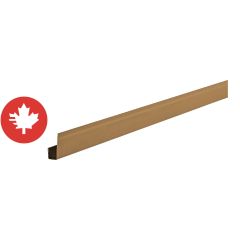 Moulure en J CanExel Ridgewood D-5 et Ultraplank, 1/2" x 10', Yellowstone