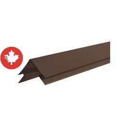 CanExel Ridgewood and Ultraplank Outside Corner - 1/2" x 10' - Red Fox