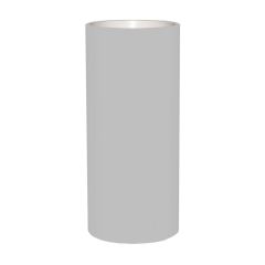 Rouleau d'aluminium, 0,23mil x 24" x 98,4' , Gris brume