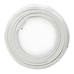 Fil domestique construction, 14/3 NMD90, 15 A, blanc, 10 m