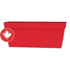 Viva Planter - Red - 24" x 10" x 9"