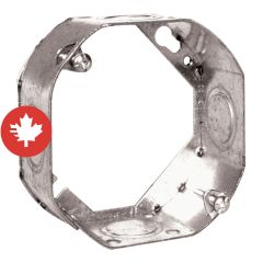 Boîte électrique octogonale avec rallonge