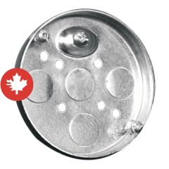 Boîte électrique ronde pour le plafond