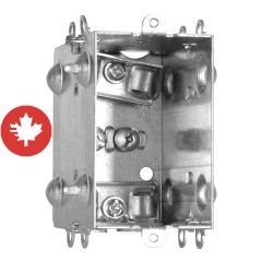 Boîte électrique rectangulaire, 2 1/4" x 3" x 3"