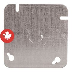 Couvercle carré en métal