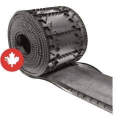 Plastic Ridge Roll - 25' - Black