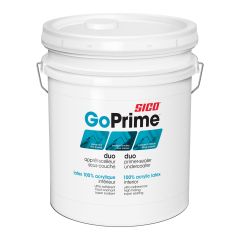 GoPrime Primer-Sealer Undercoater - Duo - 100% Acrylic Latex - Interior - White - 18.9 l