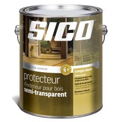 Semi-Transparent Protector - Natural - 600 ft² - 3.78 l