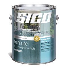 Solid Stain - Advanced Technology - Satin - White - 600 ft² - 3.78 l