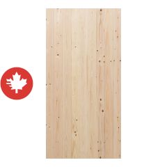 Lambris de bois, grade A, Joint en V, 3" x 8'  x 5/16", couleur naturelle, 5/pqt, couvre 10 pi²