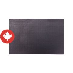 Tapis en caoutchouc, Original, noir, 4’ x 6’ x 3/4"