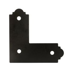 Decorative flat "L" strap