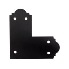 Decorative flat "L" strap - 11 1/4"