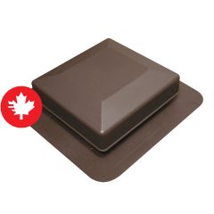 Square top roof vent