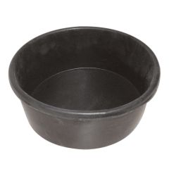 Rubber Feeder Pan - Black - 43.5 cm x 11.5 cm - 11 l