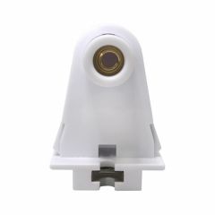 Single pin lampholder for fluorescent tube