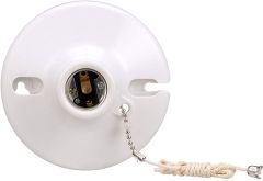 Lamp holder with chain