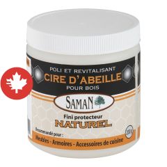 Cire d'abeille pour le bois