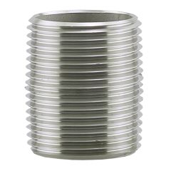 316 Stainless Steel Fitting Nipple 3/4"