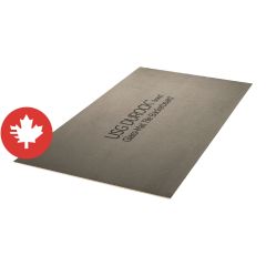 Panneau d'appui à mat de fibre de verre, Durock, 1/2" x 4' x 8'