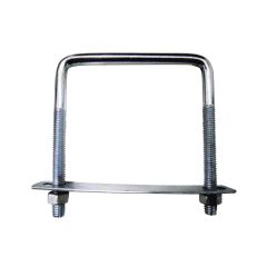 Boulons en U, carrés, 3/8PO x 4PO x 3PO, pack de 5