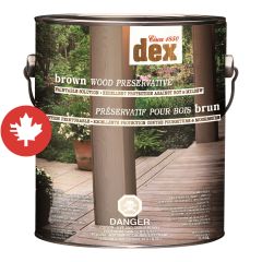 Wood Preservative - Brown - 3.78 l