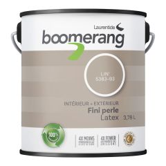 Boomerang Recycled Paint - Pearl Finish - 3.78 l - Linen