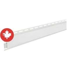 Vinyl H Channel, White - 144"