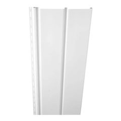 Revêtement vinyle, D5 vertical, blanc, 10" x 144"