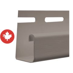 Vinyl J Channel - Taupe - 5/8" x 12’