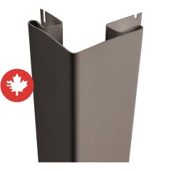 Vinyl Outside Corner - Taupe - 3" x 120"