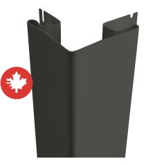 Vinyl Outside Corner - Fusain - 3" x 120"