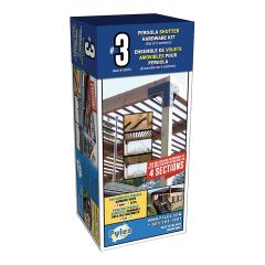 Ensemble de volets amovibles pour pergola