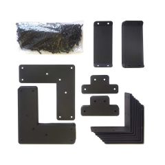 Ensemble d'équerres et de quincaillerie pour pergola