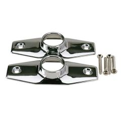 Shower rod flange - long