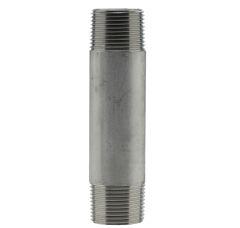 Stainless Steel Nipple - 1/4" x 6"