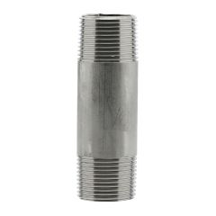 Stainless Steel Nipple 1" x 4"