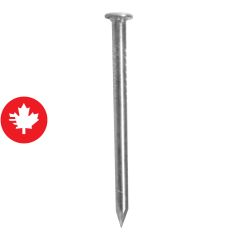 Clou à finition aluminium