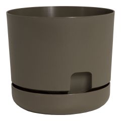 Self-Watering Oasis Planter - Cappuccino - 12"